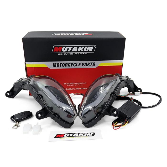 Promo Terbatas Mutakin Rgb Lampu Alis 7 Warna Motor Lampu Senja Gaban Jupiter Z1 Pilot Light Jupiter