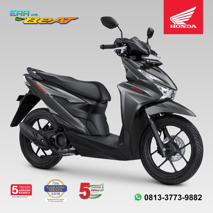 Sepeda Motor Honda BeAT Sporty CBS ISS Deluxe Baru New