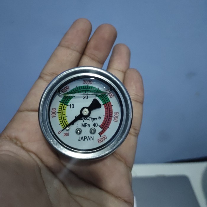 JTTOP" MANOMETER POMPA PCP 6000 PSI IMPORT ORIGINAL