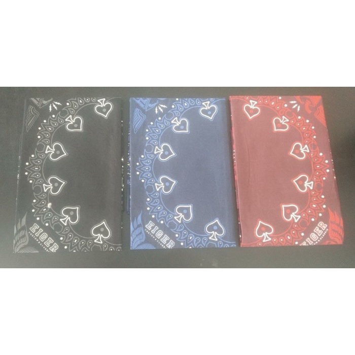 JTTOP" SLAYER BANDANA EIGER 2 WARNA - ORIGINAL