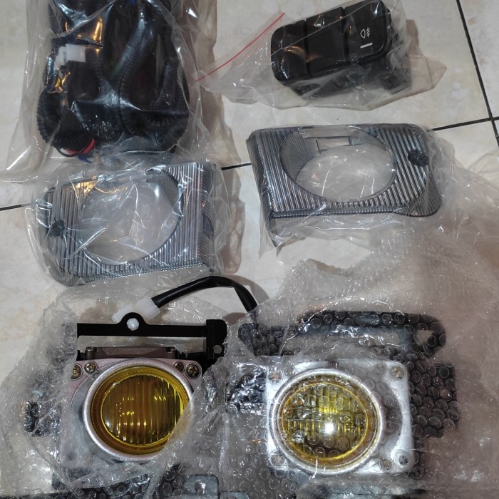 Fog Lamp Civic Genio Yellow Eg9 - Honda Sr4 Foglamp Kaca Kuning