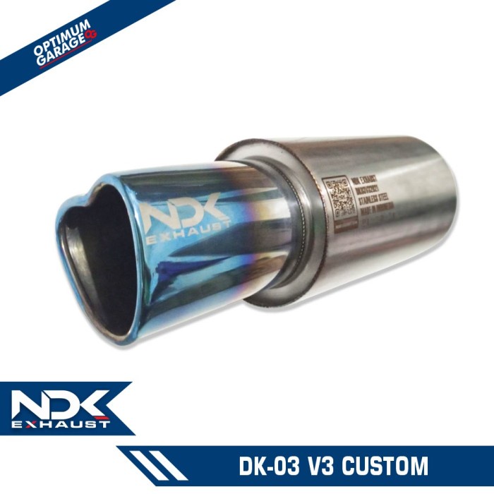 Knalpot Mobil Ndk Exhaust Muffler Dk-03V3 Custom Love