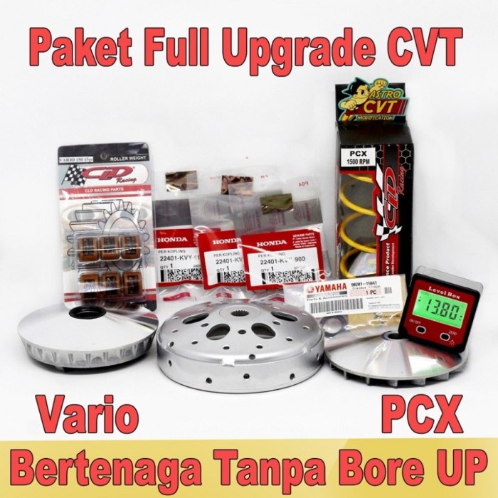 Full Spek Kirian Cvt Upgrade Vario 125150 Pcx 150 Lokal Adv 150 Astro