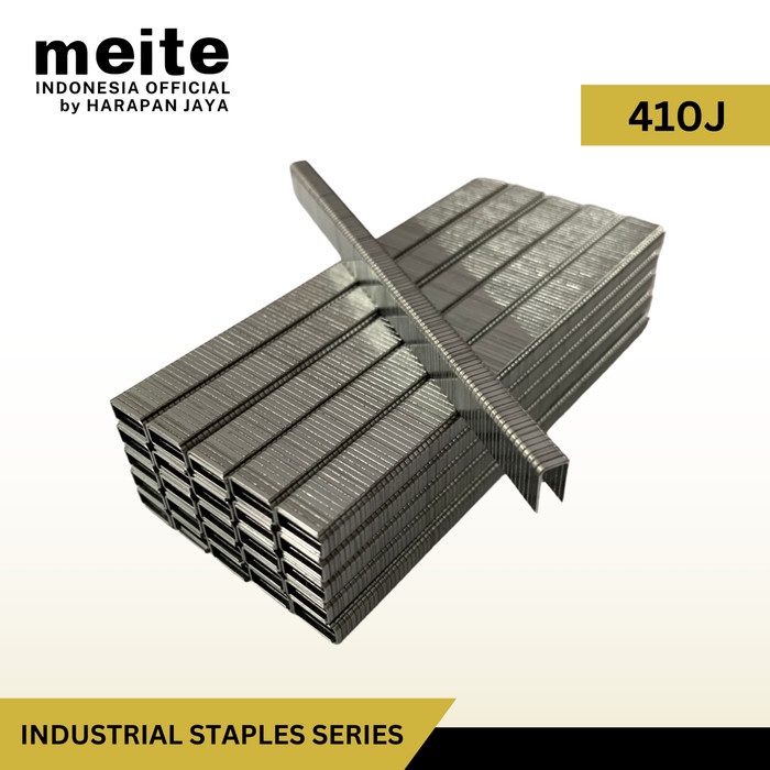 BelanjaQt- Isi Staples Tembak 410J Refill Air Staples Nailer Angin Stapler Paku U