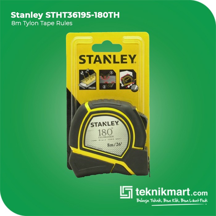 Stanley Tylon Tape Rules / Meteran Manual 8M Stht36195-180Th