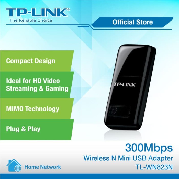 TP-Link Usb Wifi 823N 300 Mbps