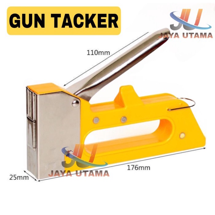 Staples Tembak Staples Gun Cekrekan Gun Tacker Staples Gun Serbaguna
