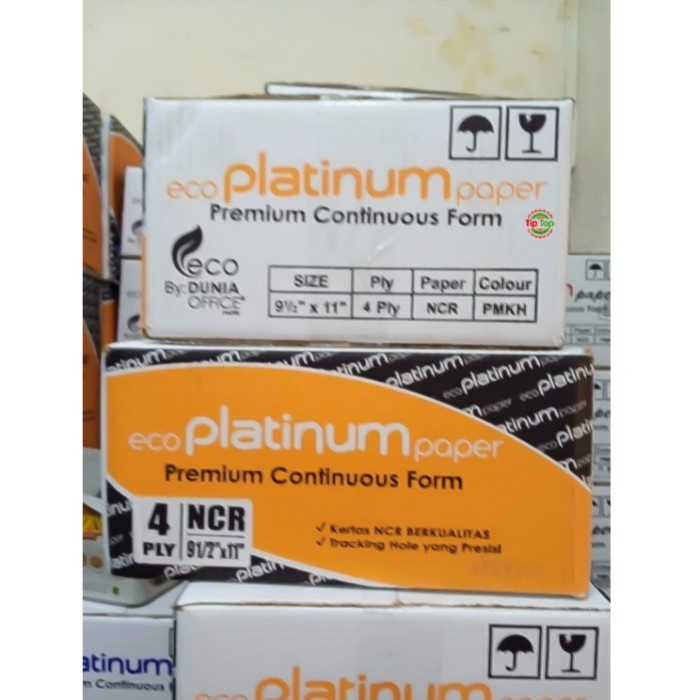 

Ready Stock Platinum Eco Continous Form 4 Ply Packing Aman