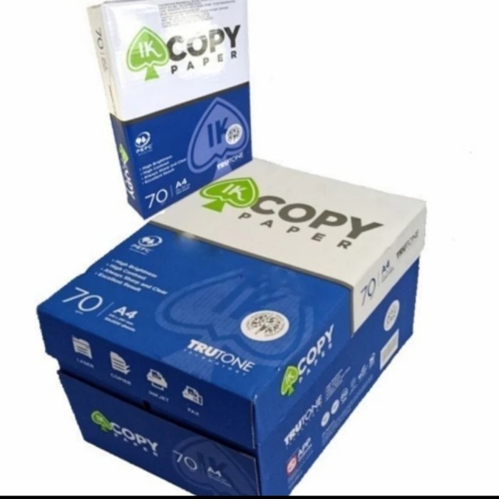 

Viral Hvs Ik Copy Paper A4 70Gr(Perdus) Gojek Only Cod