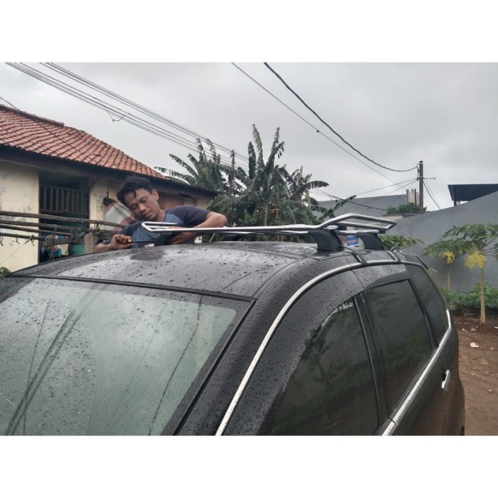 DISKON ROOF RACK BAGASI ATAS MOBIL SUZUKI APV ARENA MODEL RACK JECK READYY