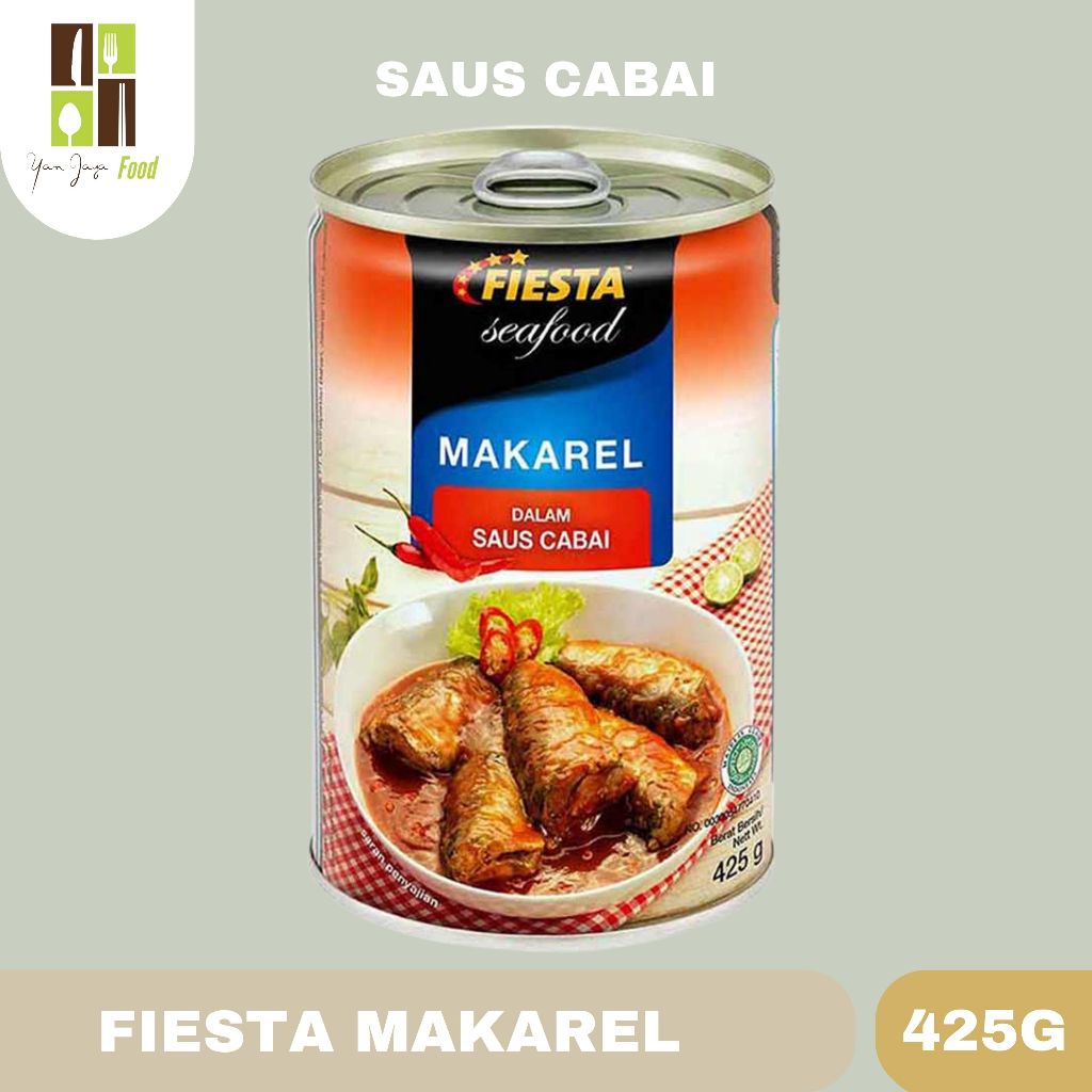 

Fiesta Seafood Sarden Saus Cabai / Makarel Saus Cabai [ 155g / 425g ]