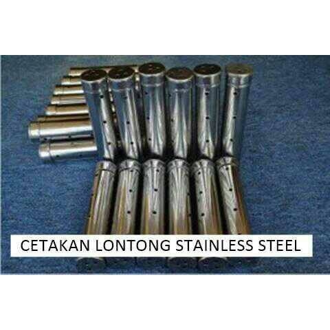 Cetakan Lontong Besar 20cm Bahan Stainless Steel Tebal Anti Karat