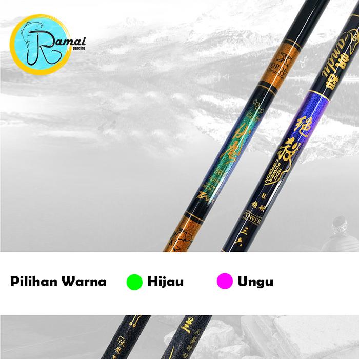 COD RAMAI PANCING JORAN TEGEK LIUZI BATIK HIJAU UNGU KAGAWA 360 450 540