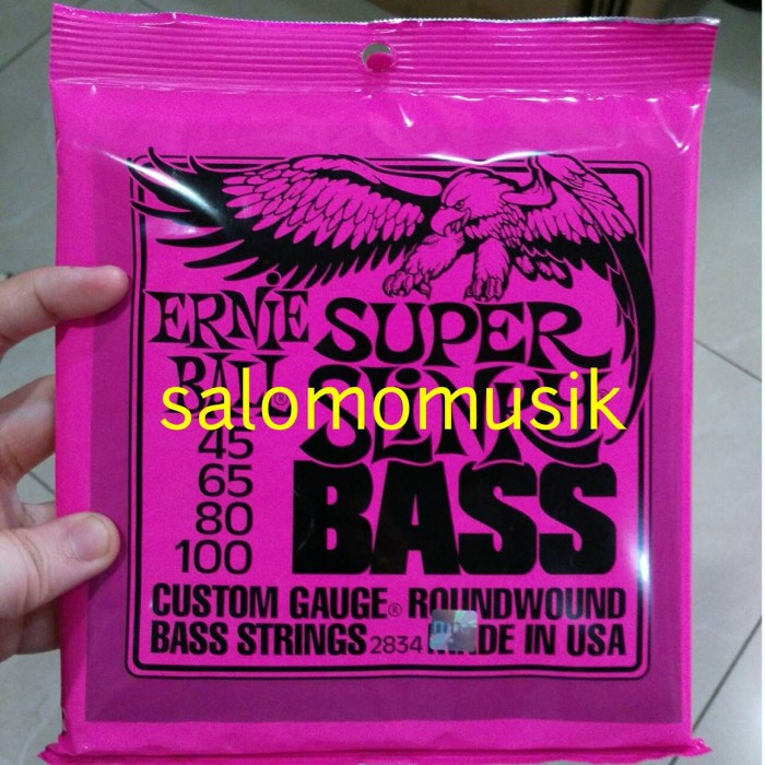 SENAR ERNIE BALL BASS 4 SUPER SLINKY ORIGINAL 2834