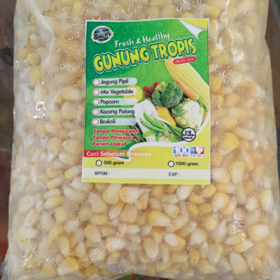 

Gunung tropis jagung pipil 1 kg