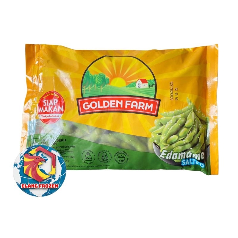 

Edamame Golden Farm Siap Makan 450gr Salted