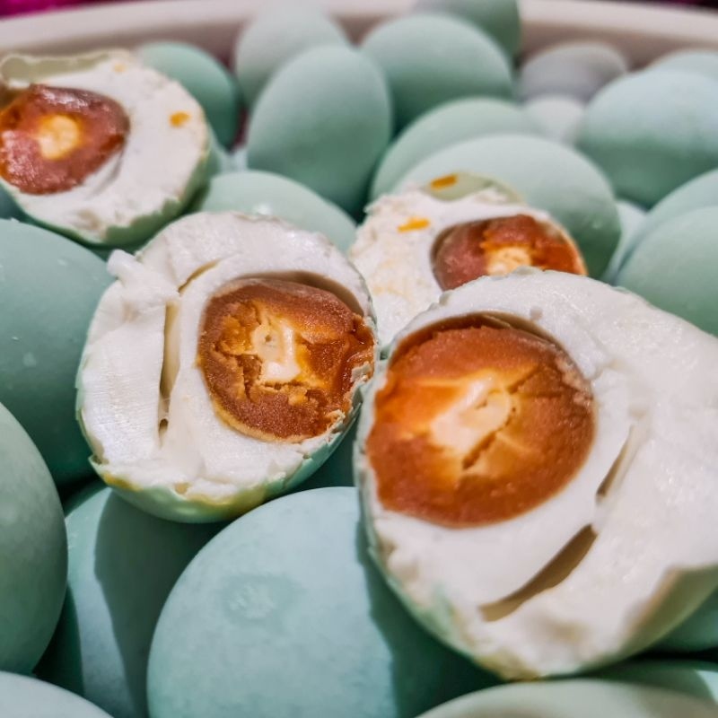 

[ KHUSUS GOJEK ] PAKET TELUR ASIN MATANG ISI 10 , 6 , 4 BUTIR GURIH DAN MASIR - TELUR ASIN MR