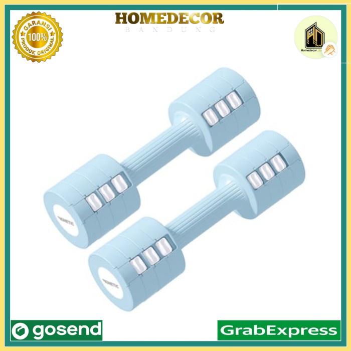 Kinetic Set 2 Pcs Adjustable Dumbbell / ADJUSTABLE DUMBBELL SET 5KG/PAIR