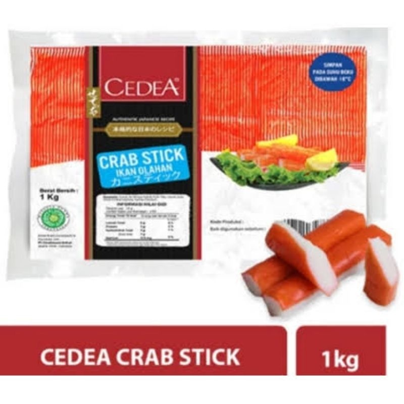 

Cedea Kepiting Stick 1kg / crepstik 1kg