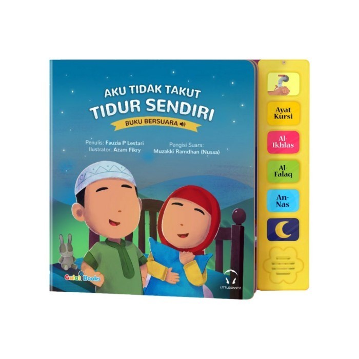 Soundbook Nussa Rarra Aku Tidak Takut Tidur Sendiri - Gulalibooks