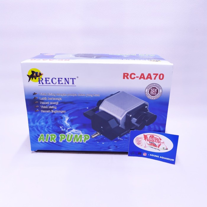 Airpump RECENT RC-AA70 blower aerator pompa udara