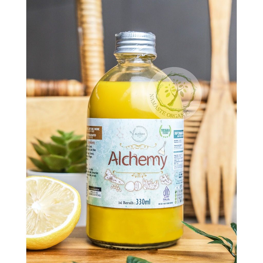

ALCHEMY JAMU KUNYIT 330ML - BOTOL KACA