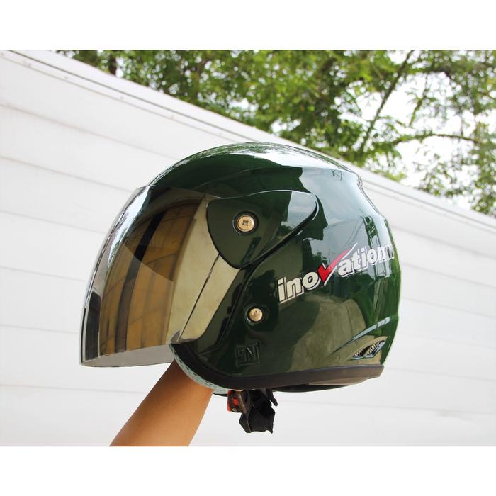 Helm Evo Inovation Dewasa Mirip Dengan Helm Gm Evolution Premium Halface Pria Wanita Cod Harga