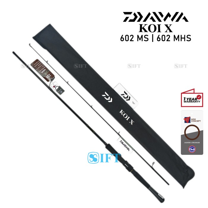 JORAN DAIWA KOI X FUJI GUIDES GALAPUNG MAS GALATAMA LELE BAWAL IFT