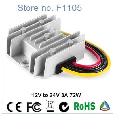 jayaMt- Stepup Step up 12V TO 24V 3A STEP UP DC Konverter penaik tegangan