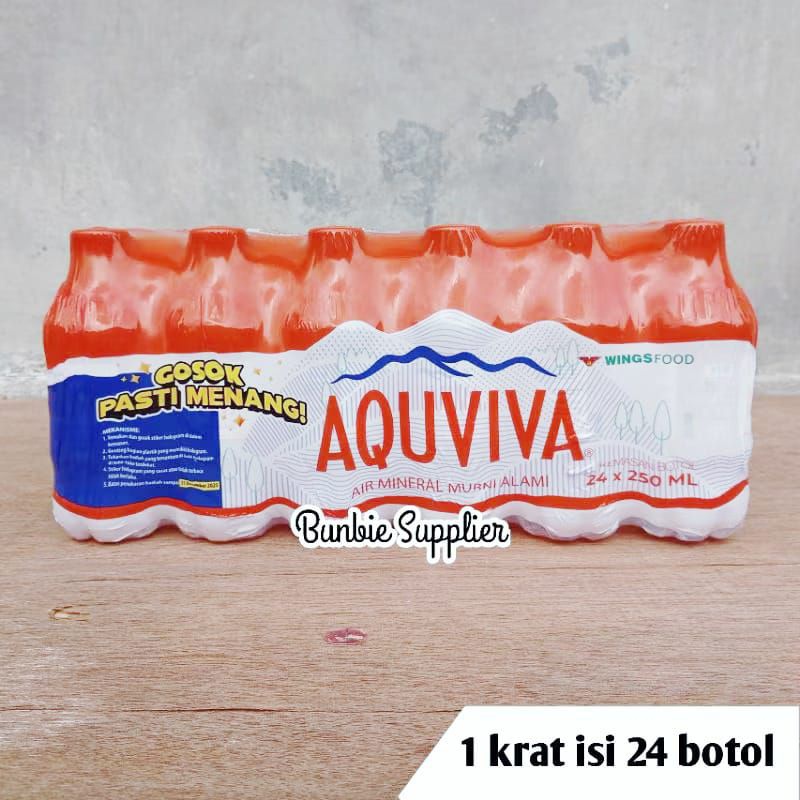 

AQUVIVA Air Mineral 250ml x 24pcs (Krat)