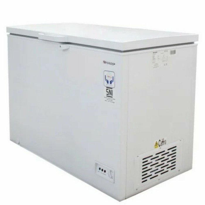BISA GRAB CHEST FREEZER SHARP 300LT FRV-310X/FRV310X/FRV-310X