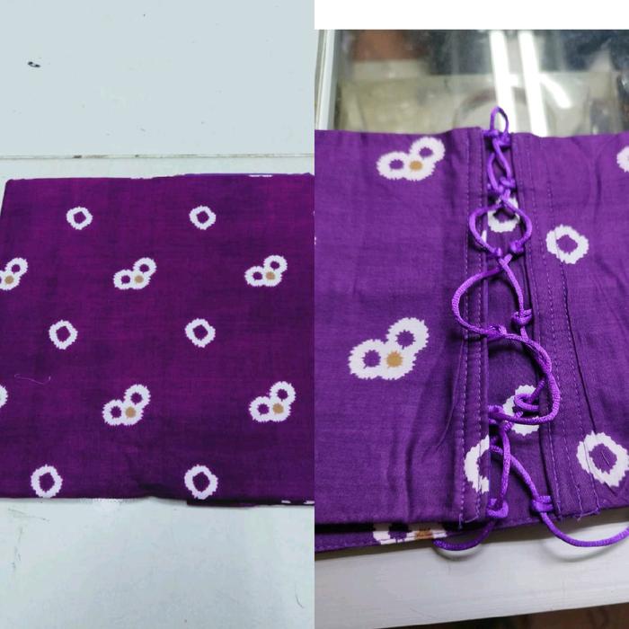 Angkin Jumputan Instant / Angkin Kebaya / Angkin Jumputan Motif Instan / Angkin Jumputan Jumbo Ready