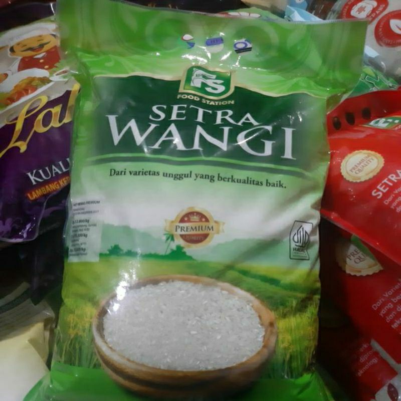 

Beras Premium FS Setra Wangi Netto 5Kg