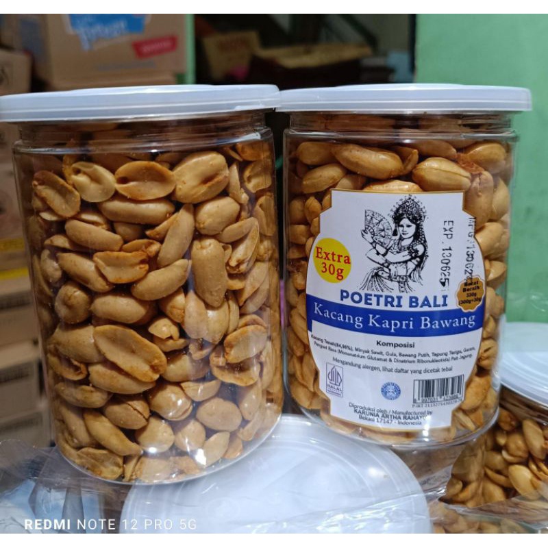 

kacang kapri bawang poetri bali 300g+20g