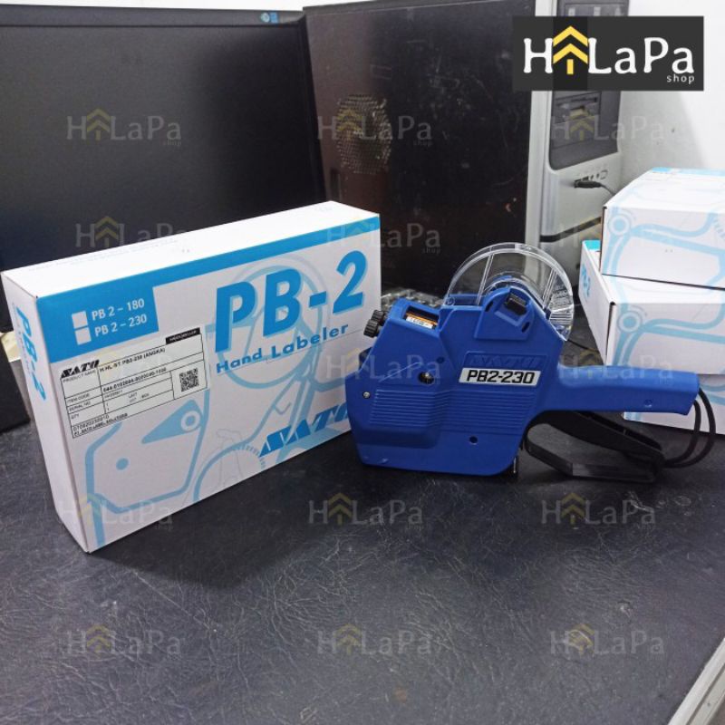 

SATO PB 230 Hand Labeller / Mesin Tembakan Label Harga