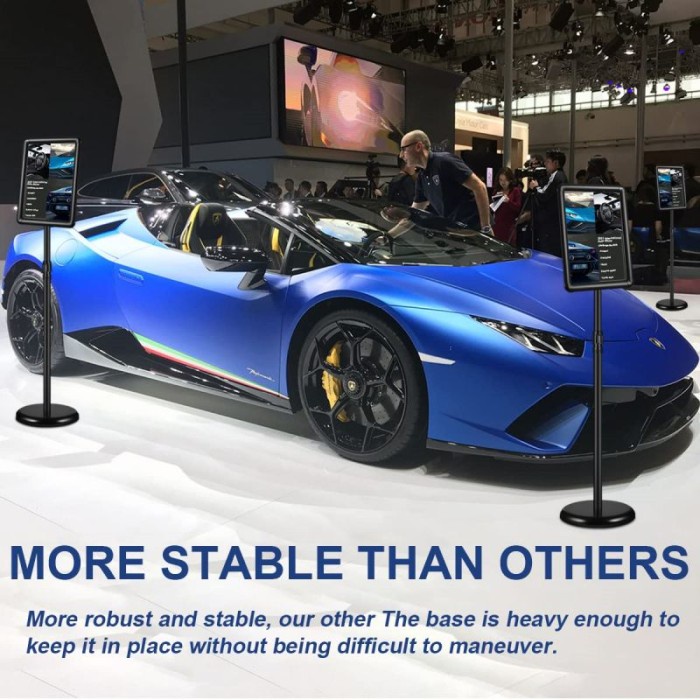 

Stand Display Banner Poster Snap Frame A3 Sign Board Single Side Best Seller