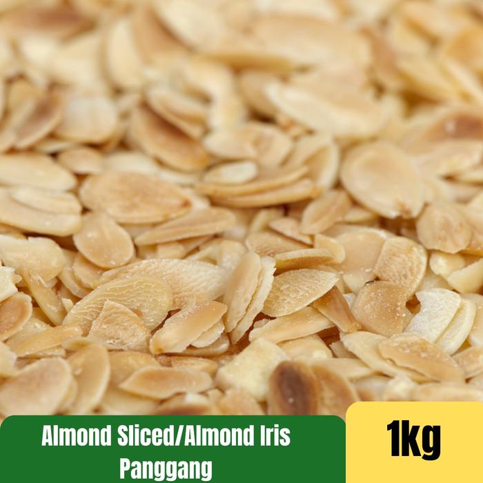 

SALE !!! GENKI PLANT KACANG ALMOND PANGGANG / ROASTED ALMOND SLICED - 1 KG FOOD SNACKS READYY