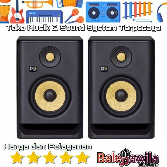 Sale Speaker Monitor Krk Rokit Power 7 G4 Series Profesional Monitor 1Set