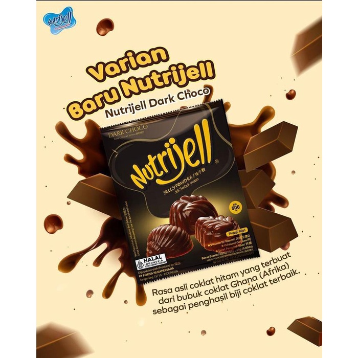 

Ready" Nutrijell Jelly Powder Ekonomis All Varian Buah 1 Box Isi 12 Pcs
