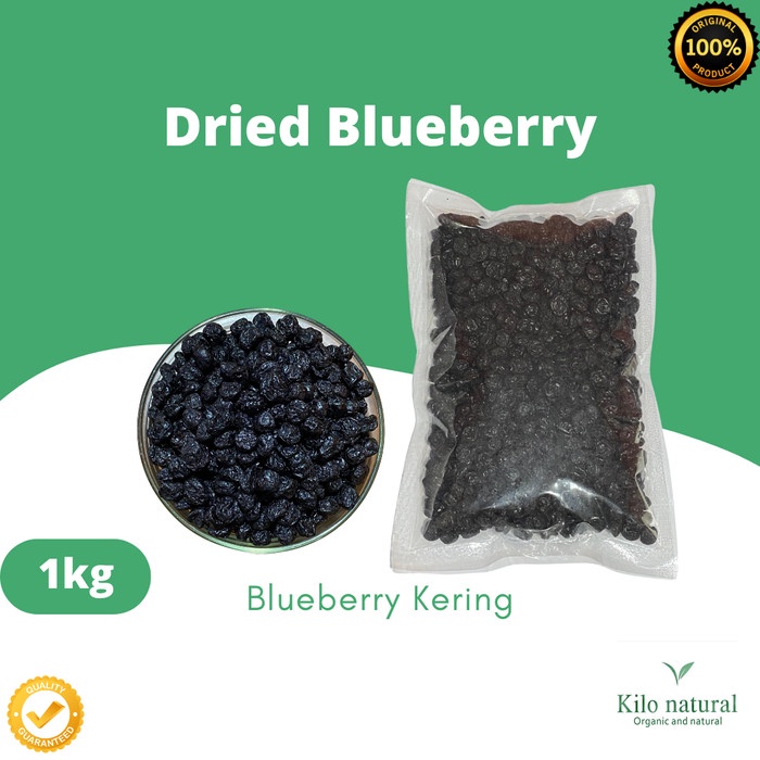 

Ready" Dried Blueberry 1Kg / Blueberry Kering 1Kg