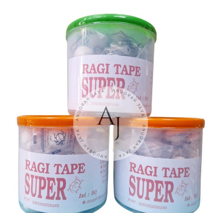 

Ready" (Grosir) Ragi Tape Super Cap Kumbang Tapai Ketan Peyem Peyeum Singkong Food Baking Halal
