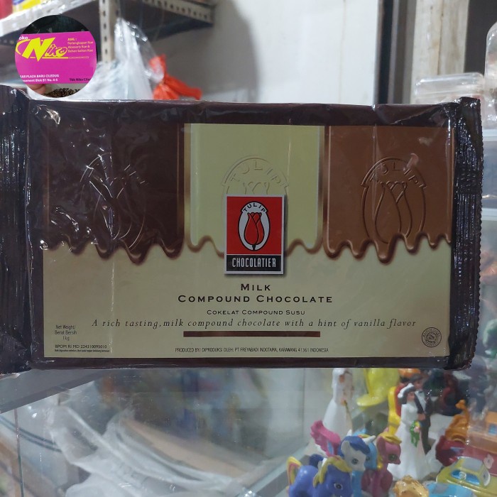 

Ready" Tulip Compound Chocolate Milk 1Kg Khusus Grab Dan Gojek