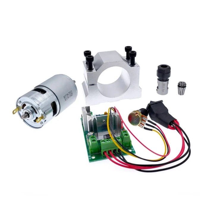 1 Suit DC Motor RS775 Spindle motor 12V/24V 15000R PWM DC controller