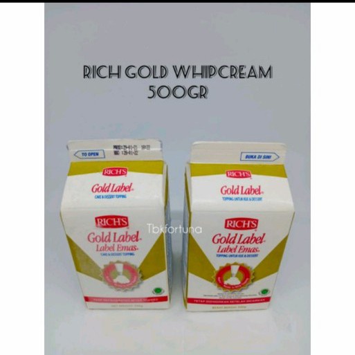 

Ready" Rich Gold Whipcream (500Gr)