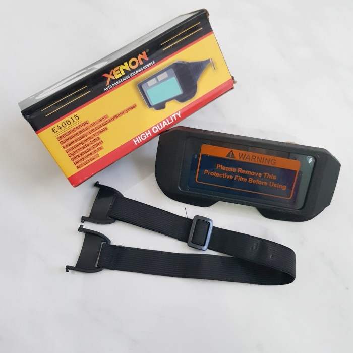 Kaca Mata Las XENON auto darkening Kacamata Las Otomatis Welding Glass
