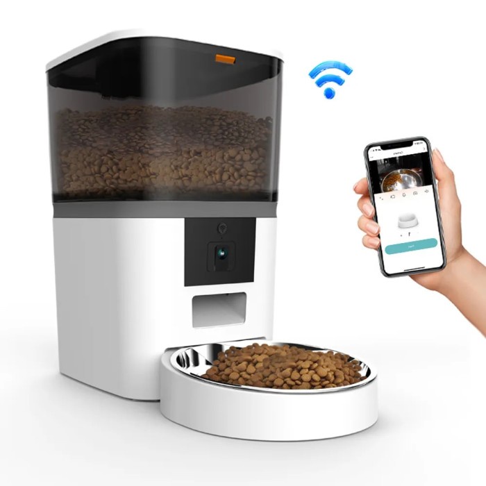 4L Timing Feeder APP Smart Pet Feeder Dog Food Automatic Dispenser