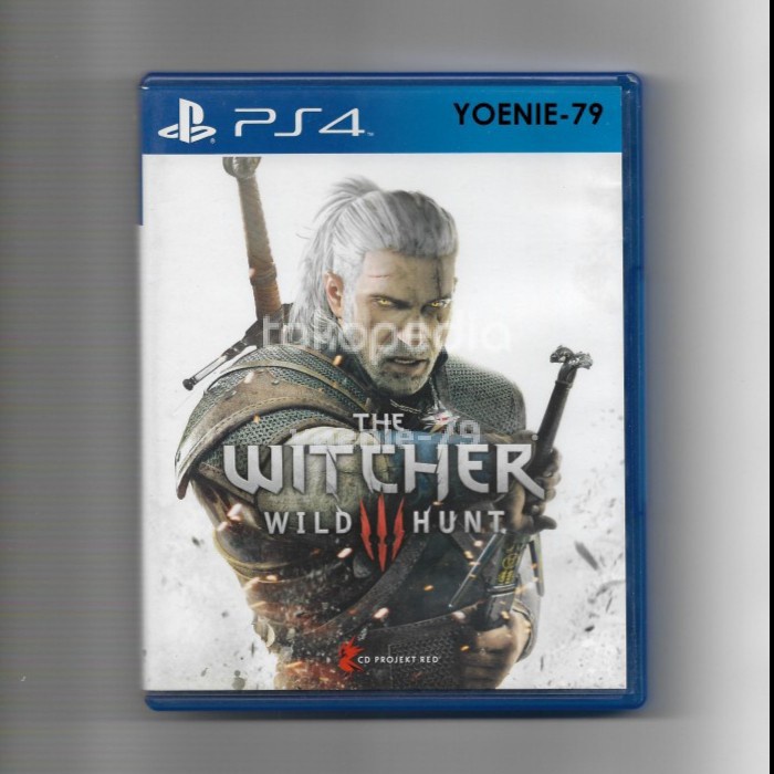 The Witcher 3 Wild Hunt - Kaset PS BD Game PlayStation 4 PS4 Second