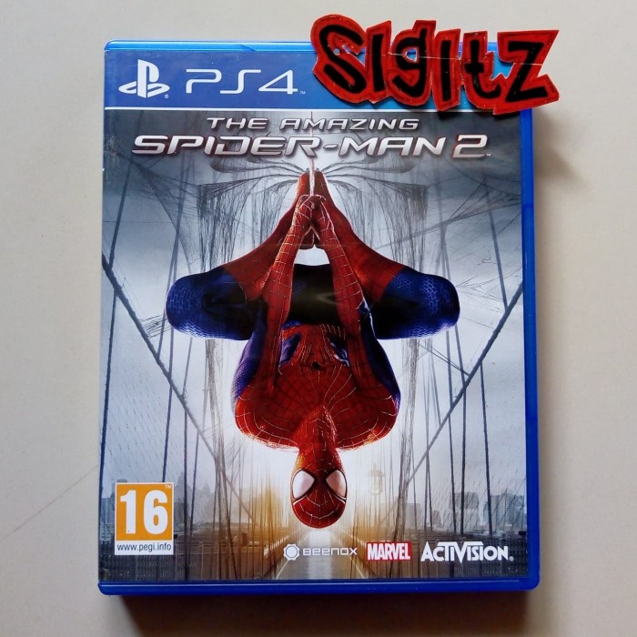 bd PS4 kaset game THE AMAZING SPIDERMAN 2