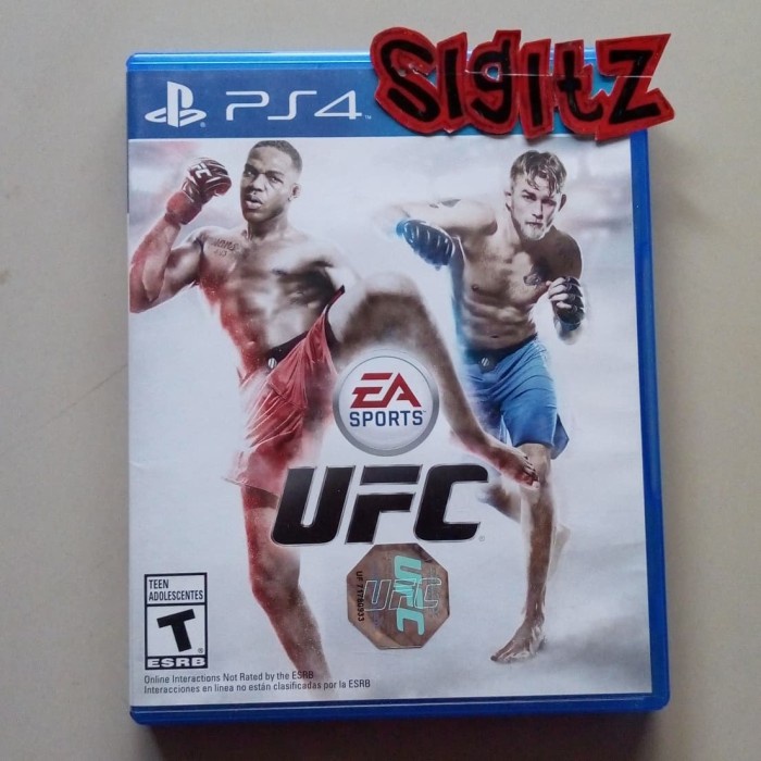 bd ps4 kaset game UFC