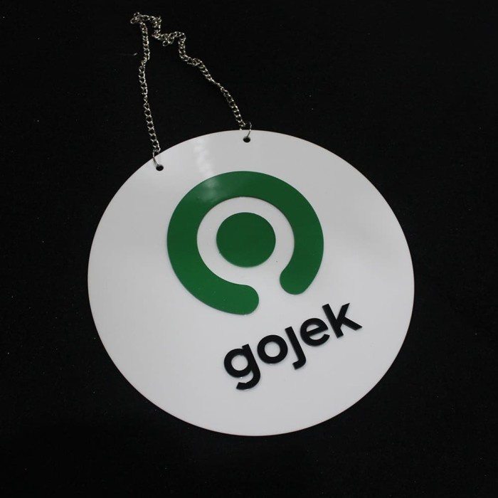 

BARANG TERLARIS Sign Gojek / Signage Gojek / Sign Acrylic Timbul / Sign Cakep